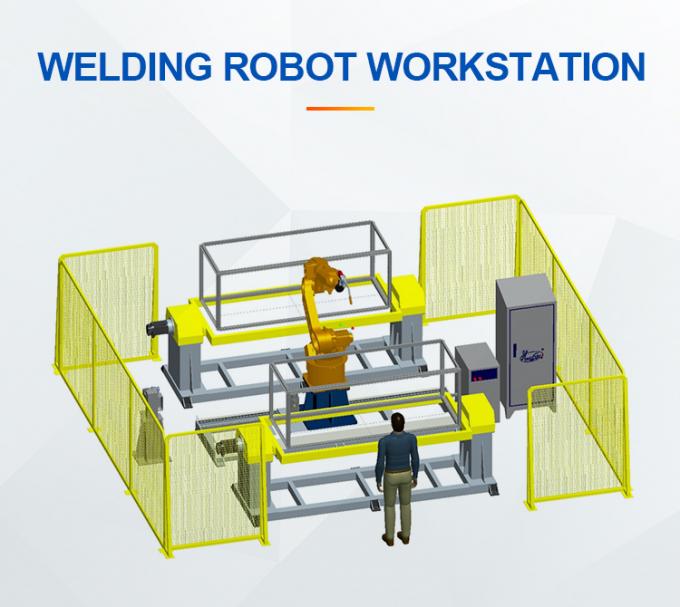 Hwashi Neuer Zustand Batterie Energiespeicher Schrank Automatische Schweiß- und Schleifstation Roboterkoffer 2