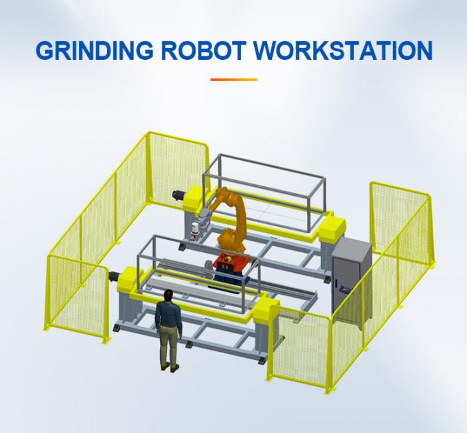 Hwashi Neuer Zustand Batterie Energiespeicher Schrank Automatische Schweiß- und Schleifstation Roboterkoffer 3