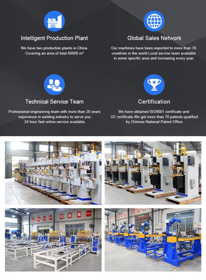 Die Edelstahlschweißmaschine eignet sich für das Schweißen von Blechmetall-Türplatten und anderen Produkten 10