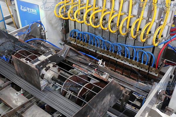 Weiterentwickelte automatische Schaltschweißmaschine für Wire Mesh Deck Shelf Production Line 5