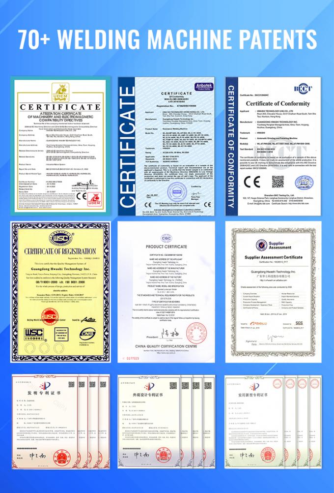 Wire Mesh Schweißmaschine kommt mit einem automatischen Entladegerät, so dass es und einfach für Ihre Arbeiter 10