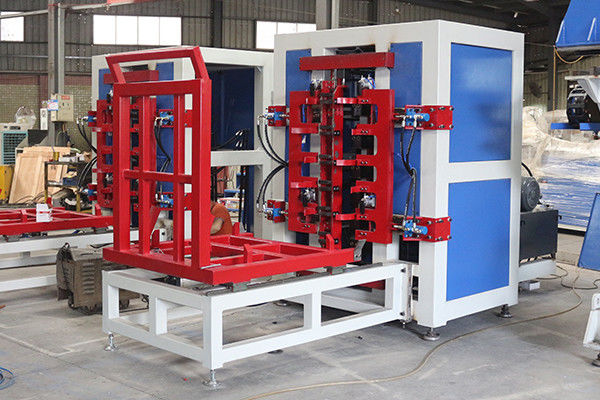 Automatische Produktionslinie IBC Käfigrahmen Automatische Bohrmaschine
