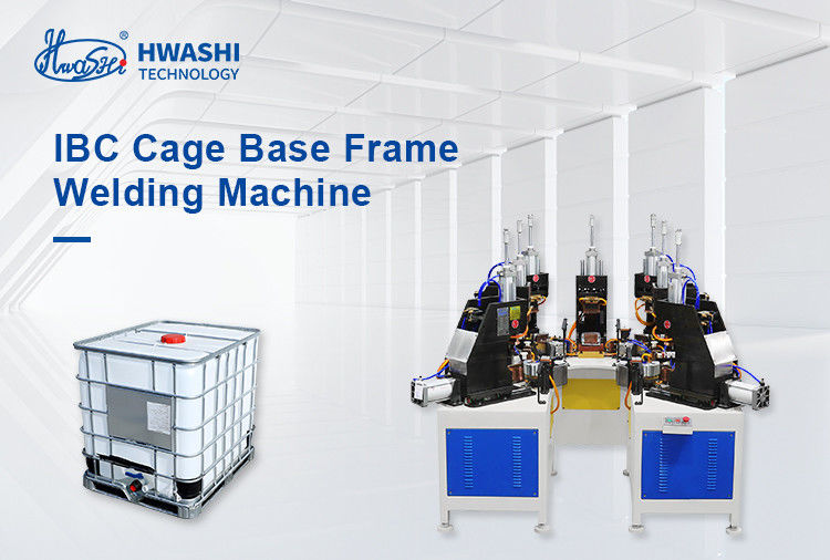 HWASHI IBC Käfigrahmen Produktionslinie IBC Käfig Basisrahmen Schweißmaschine