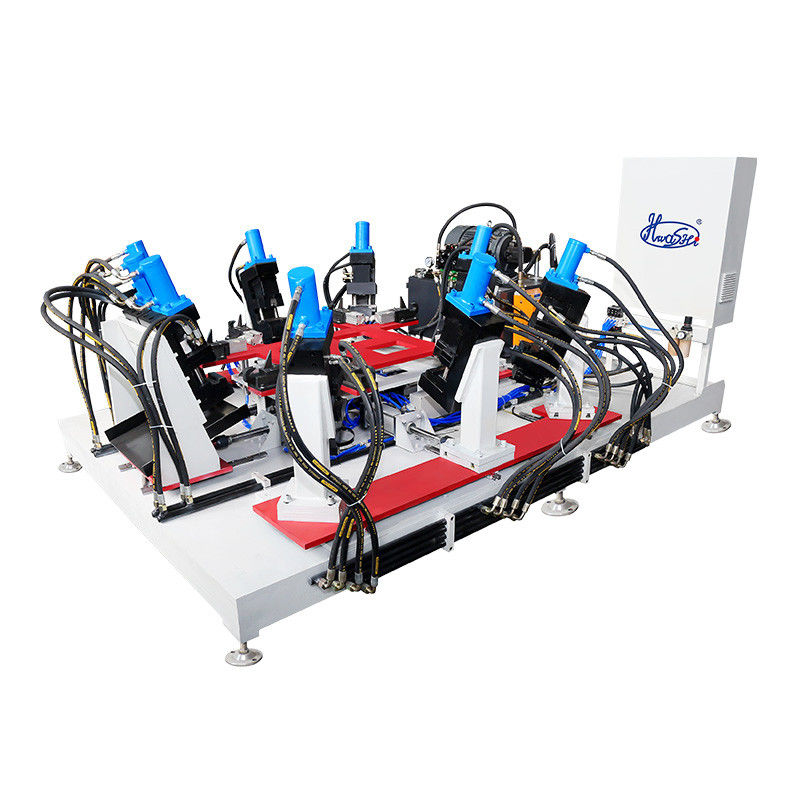 IBC-Käfigrahmen-Hole-Punching-Maschine, die zum Formen des Rahmens verwendet wird
