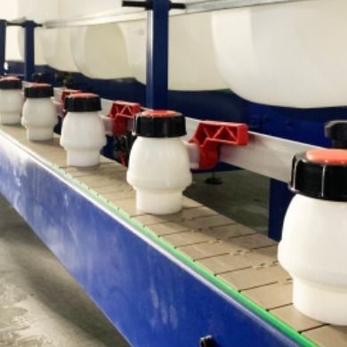 Schweißmaschine IBC mit Tankventil zur Gewährleistung der Schweißsicherheit des Produkts
