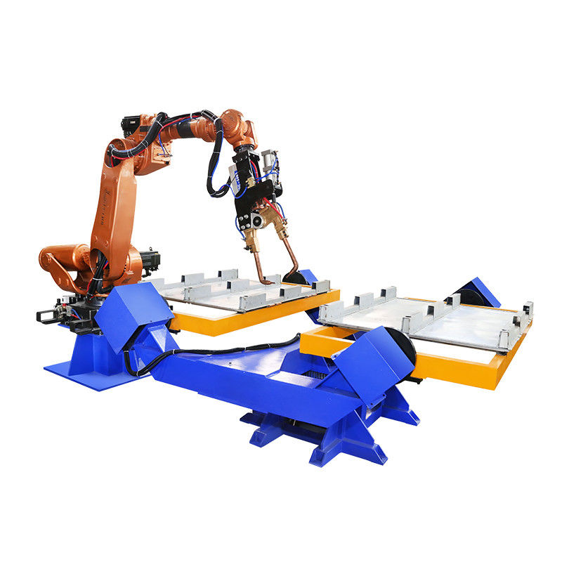 Schwerlast-Spot-Schweißroboter C-Typ-X-Typ-Schweißpistole für Lagerregal Ecke