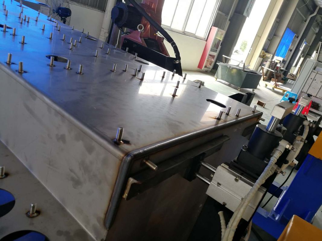 Stahlkonstruktionsbalkenschweißen 6 Achsen Roboterarm RMU Luftbehälter TIG Schweißroboter Arm Kit Station