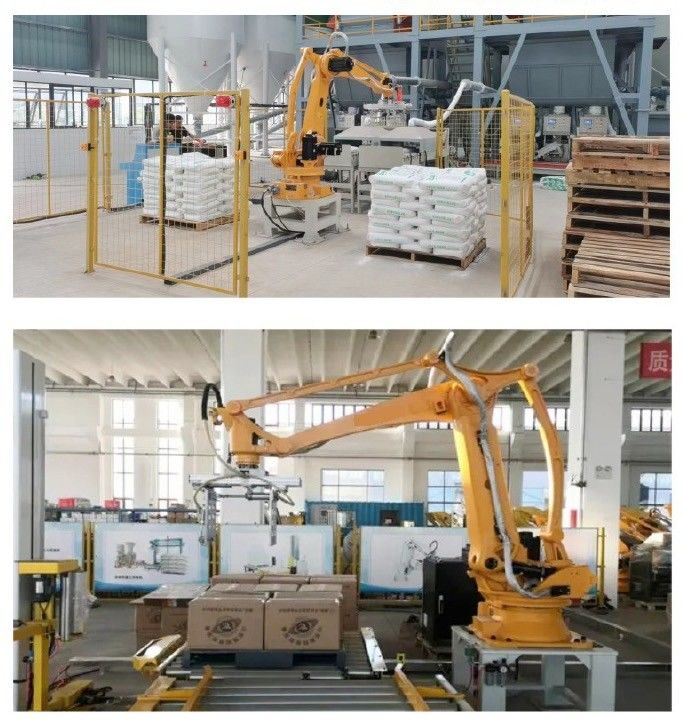 Industrie-Palletierungsroboter mit Taschengriff für Sandsäcke Zementsäcke Mehlsäcke Palletizer
