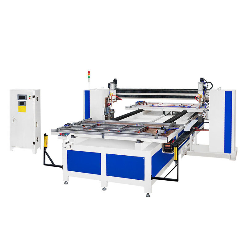 CNC-automatische mobile Doppelkopf-Multi-Kopf-Spot-Schweißmaschine für Türplatten