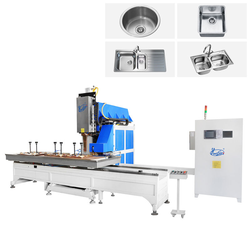 Hwashi Automatische Nahtschweißmaschine Küchenbecken Schüsselhersteller CNC Edelstahl Druckbehälter Pumpe