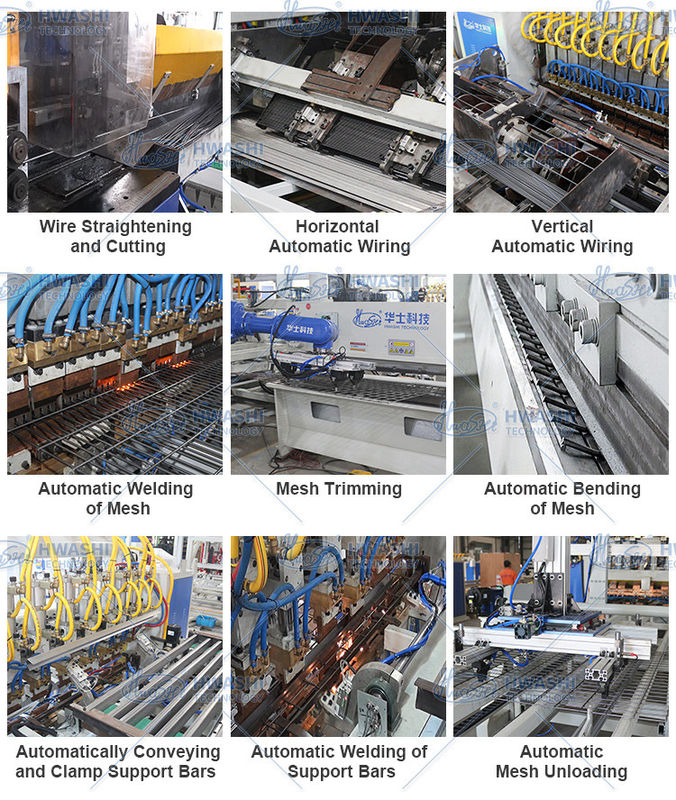 Hochgeschwindigkeits-automatische Schaltschweißmaschine für die Produktion von Wire Mesh-Deckregalen