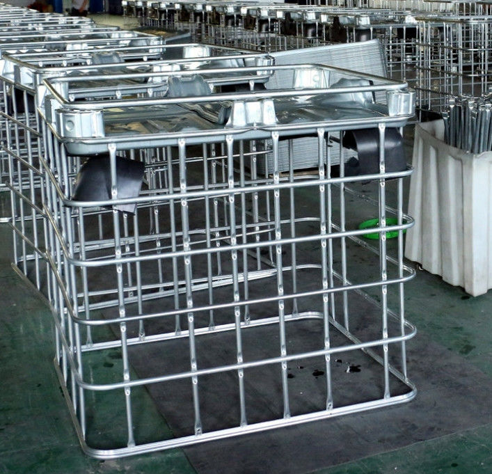 Für einen brasilianischen Kunden eine maßgeschneiderte, vollautomatisierte IBC-Käfigrahmen-Produktionslinie