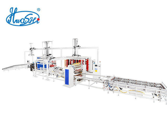 Hwashi Factory IBC Grid, IBC Cage Frame Produktionslinie, IBC Cage Frame Schließmaschine