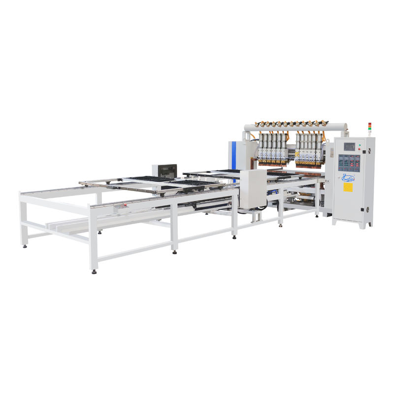HWASHI Schweißanlage Automatisches Gantry-Stil Mehrkopf-Spot-Reihe-Schweißmaschine für Drahtnetz heißes Produkt zur Verfügung gestellt 2 - 8 mm