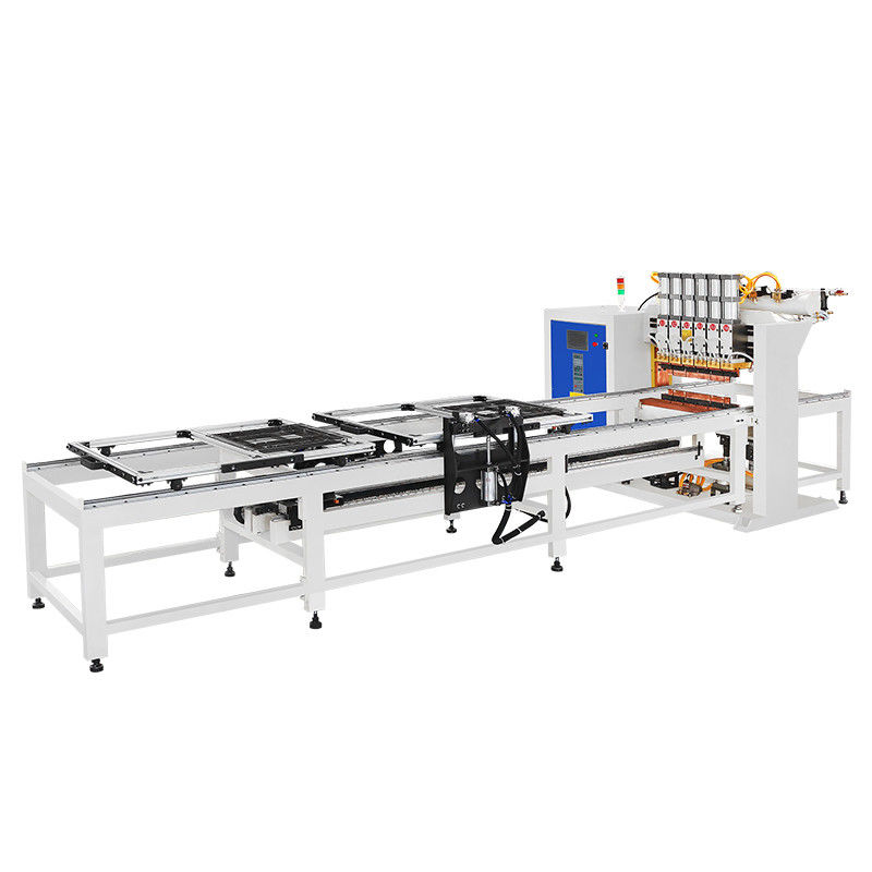HWASHI Schweißanlage Automatisches Gantry-Stil Mehrkopf-Spot-Reihe-Schweißmaschine für Drahtnetz heißes Produkt zur Verfügung gestellt 2 - 8 mm