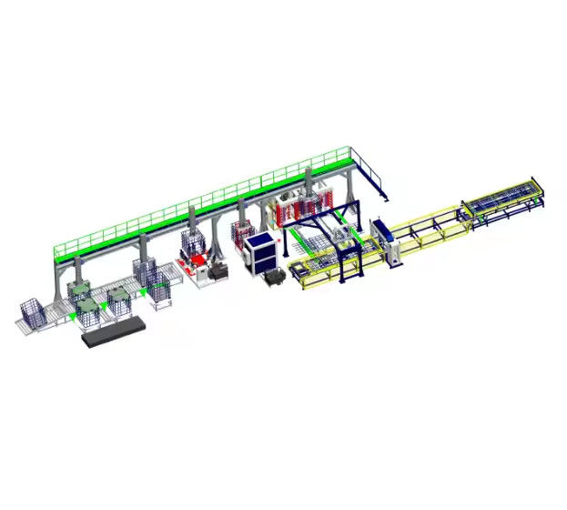 IBC-Gitter Käfigrahmen automatische Produktionslinie,IBC-Stahlrahmen für IBC-Tanks