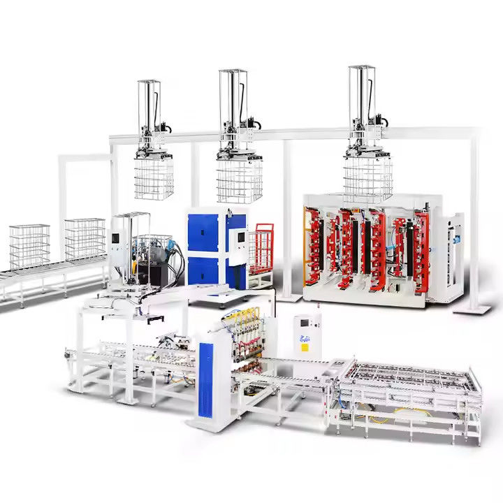 IBC-Gitter Käfigrahmen automatische Produktionslinie,IBC-Stahlrahmen für IBC-Tanks