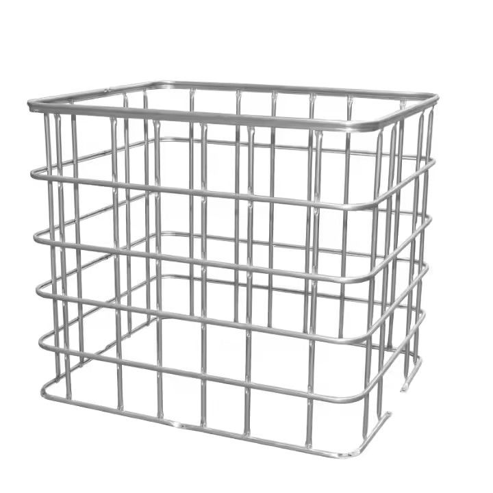 Hwashi IBC Käfigrahmen Automatische Schweißmaschine Produktionslinie Mesh Entladen Mechanischer Arm Basisrahmen Schweißmaschine