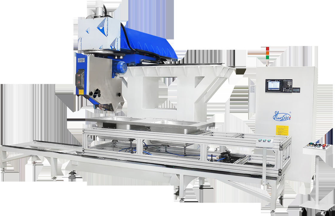 Hwashi Automatic 304 Edelstahl Waschbecken Rollen Naht Schweißmaschine CNC Waschbecken Schweißmaschine/Undermount Küchenwaschbecken