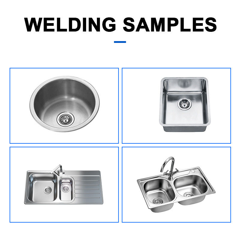 Hwashi Automatic 304 Edelstahl Waschbecken Rollen Naht Schweißmaschine CNC Waschbecken Schweißmaschine/Undermount Küchenwaschbecken