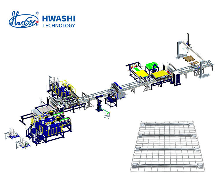 Weiterentwickelte automatische Schaltschweißmaschine für Wire Mesh Deck Shelf Production Line