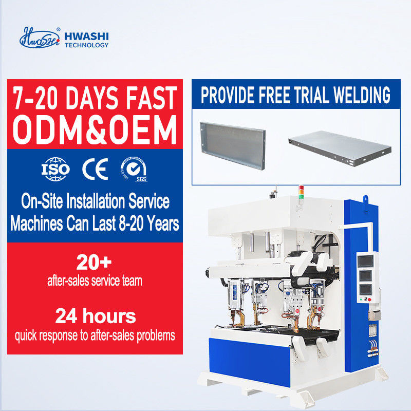 Die Edelstahlschweißmaschine eignet sich für das Schweißen von Blechmetall-Türplatten und anderen Produkten