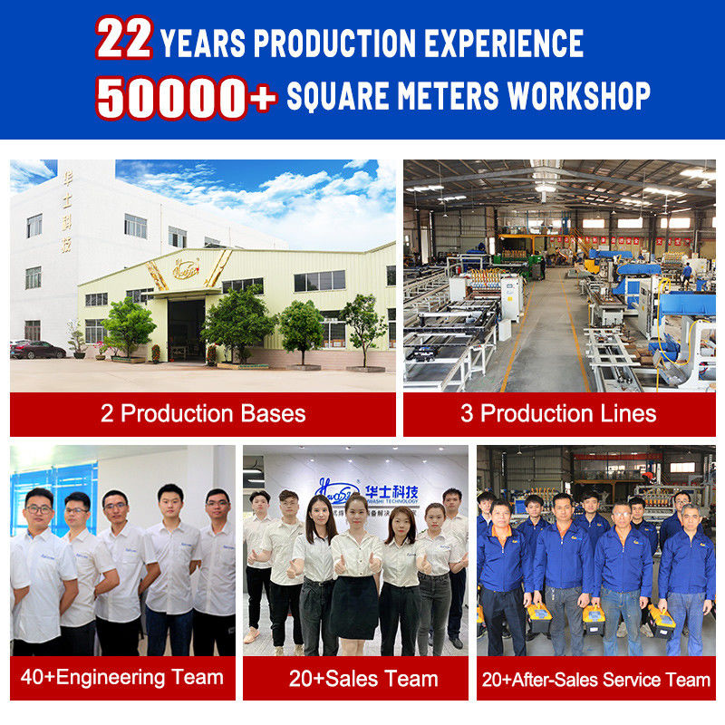 Wire Mesh Schweißmaschine kommt mit einem automatischen Entladegerät, so dass es und einfach für Ihre Arbeiter