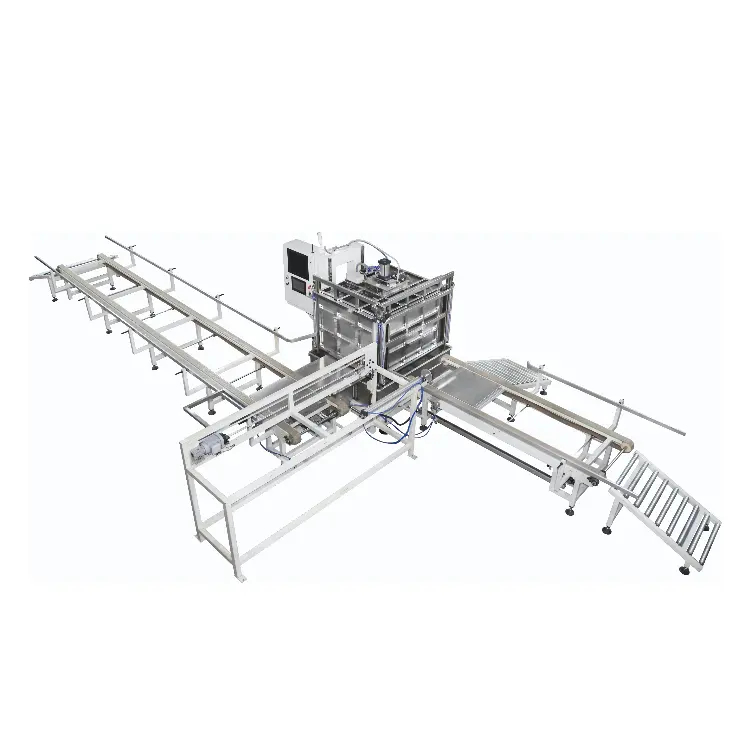 IBC-Gitterkäfig Automatische Produktionslinie, vollautomatische IBC-Tankleckage-Testmaschine