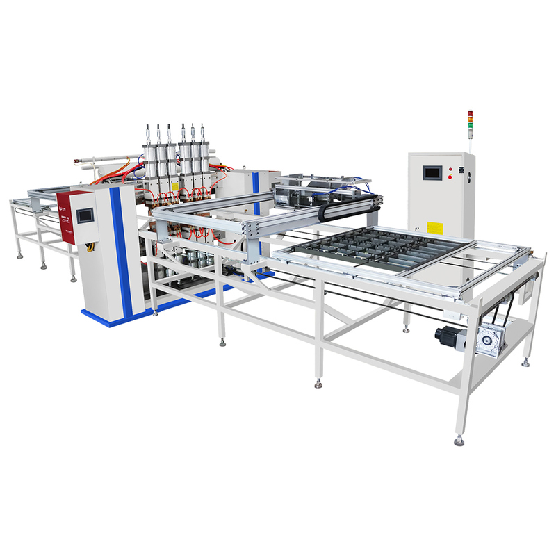 Automatische Multi-Head Wire Mesh Spot-Schweißmaschine Erhöhung der Warenkorbproduktion