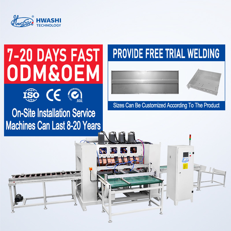 Schweißen mit Standard-Elektrodenspitze an der Schweißmaschine aus Edelstahl für Blechmetall-Türplatten