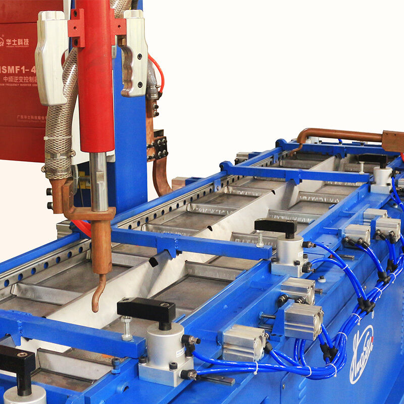 PLC Control Door Panel Spot Welding Machine with 3+3mm Welding Thickness and 380V 2-Phase Power