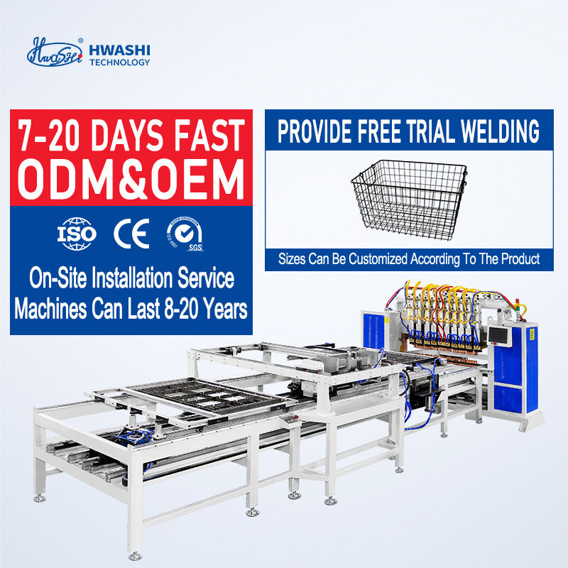 Automatische Drahtgeflecht-Schweißmaschine mit 1 Jahr Garantie, Doppel-Schicht-Zuführung und automatischem Drahtfüllsystem