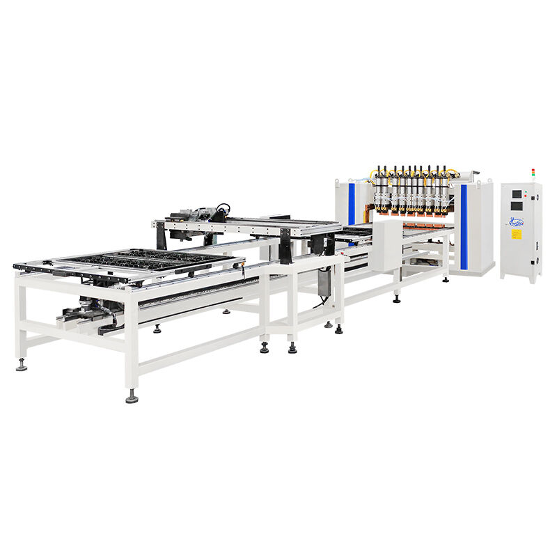 Schweißmaschine mit Cantilever-Typ-Drahtnetz mit Doppelschicht-Fütterung und effektiver Schweißlänge von 3000 mm