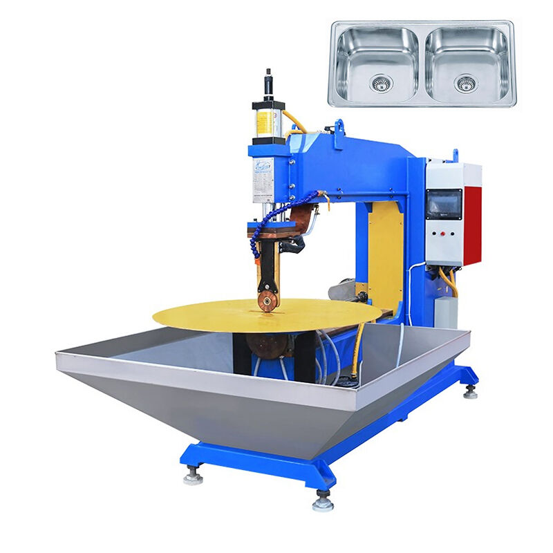 160kVA Stainless Steel Sink Welding Machine with Medium-Frequency Inverter and CNC 3-Axis Servo Control for Industrial Kitchen Sink Production
