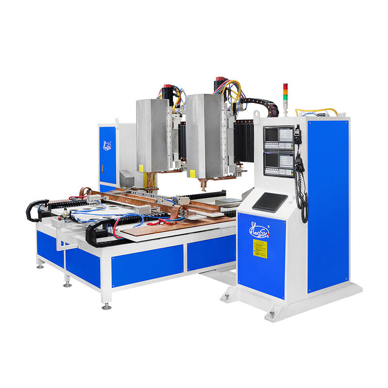 CNC 7-Achsen-Doppelkopf-Punktschweißmaschine, automatisches festes Schweißen, Arbeitskosteneinsparung